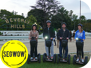 SEGWOW Original guided Segway tours Los Angeles Beverly Hills Santa Monica Venice Hollywood UCLA Malibu Griffith