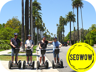 SEGWOW Original guided Segway tours Los Angeles Beverly Hills Santa Monica Venice Hollywood UCLA Malibu Griffith