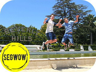 SEGWOW Original guided Segway tours Los Angeles Beverly Hills Santa Monica Venice Hollywood UCLA Malibu Griffith